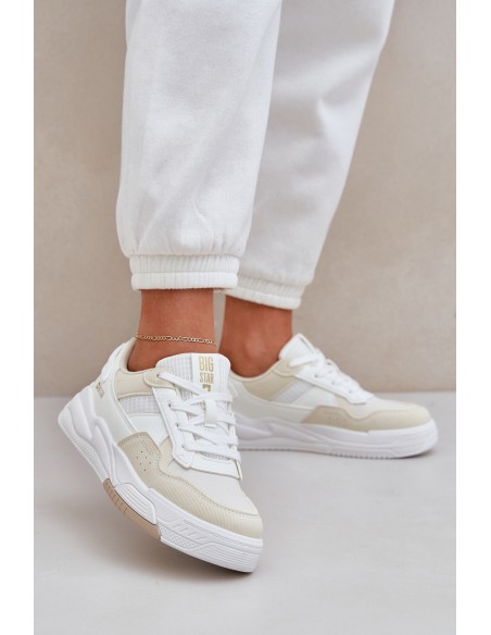 Platform Sneakers Big Star OO274A155 White-Beige