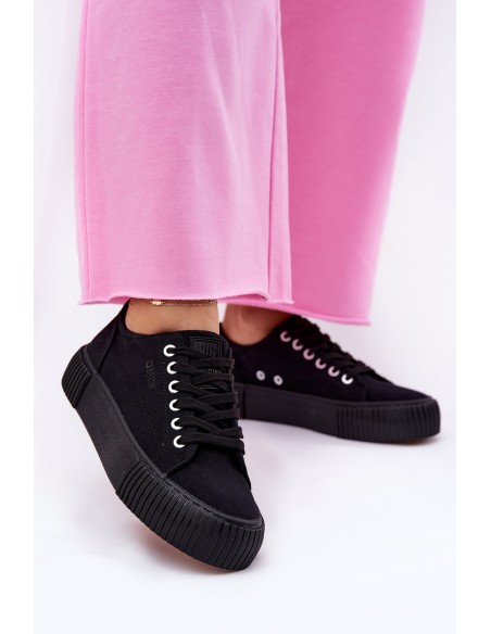 Women's Fabric Sneakers Big Star RR274403 Black