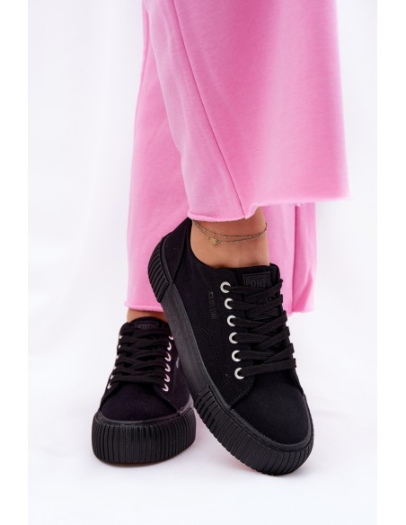 Women's Fabric Sneakers Big Star RR274403 Black