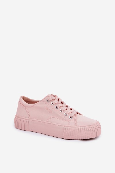 Women's Fabric Sneakers Big Star RR274404 Pink 2