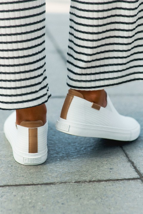 Women's Slip-On Sneakers Big Star RR274717 White