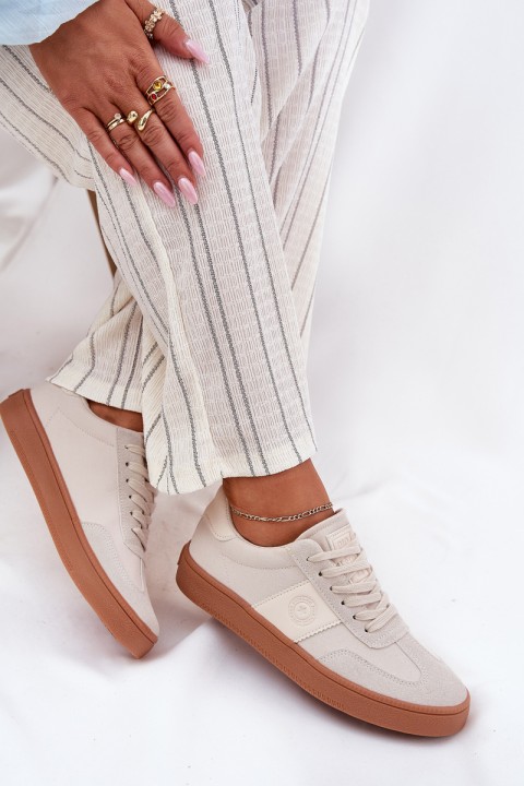 Ladies Sneakers Big Star RR274806 Beige