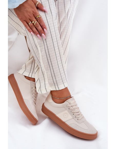 Ladies Sneakers Big Star RR274806 Beige