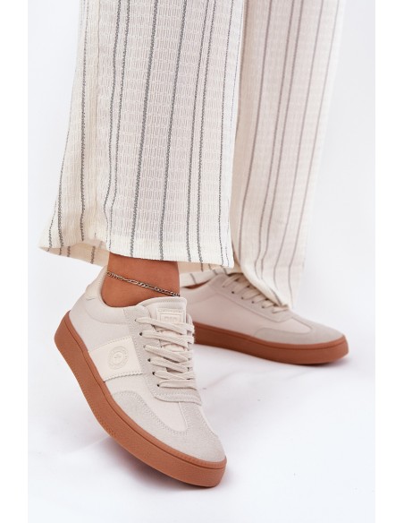 Ladies Sneakers Big Star RR274806 Beige