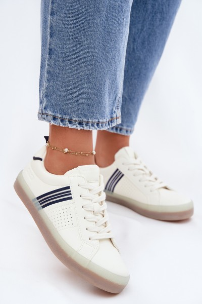 Eco Leather Women's Sneakers Big Star TT274306 White