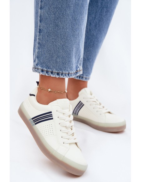 Eco Leather Women's Sneakers Big Star TT274306 White