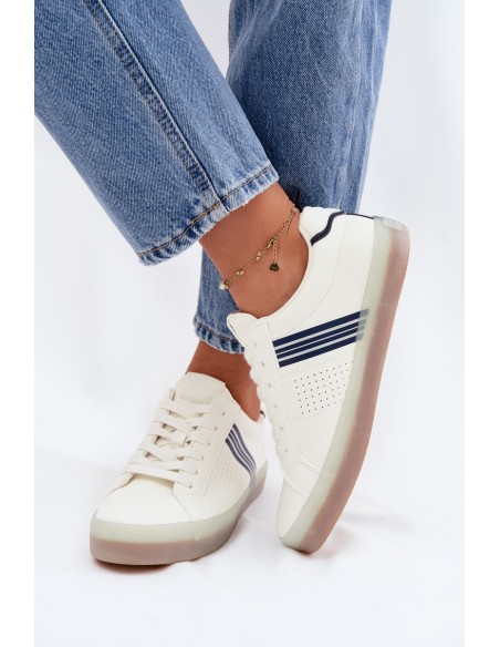 Eco Leather Women's Sneakers Big Star TT274306 White