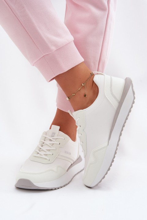 Women's Platform Sneakers Big Star TT274279 White