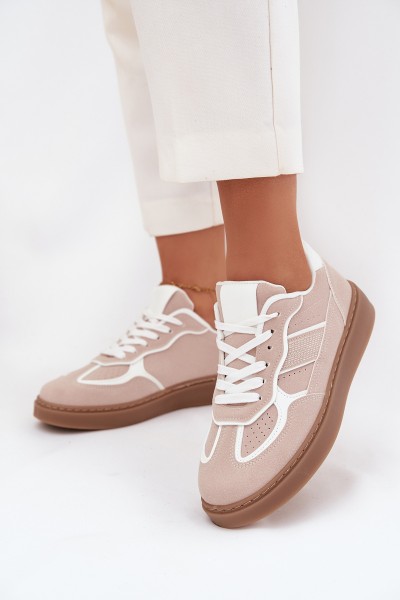 Low Women's Sneakers Beige Brenelle