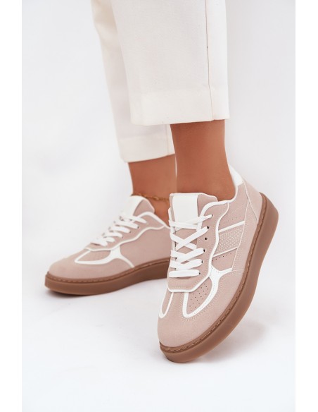 Low Women's Sneakers Beige Brenelle
