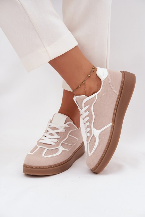 Low Women's Sneakers Beige Brenelle
