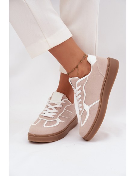 Low Women's Sneakers Beige Brenelle
