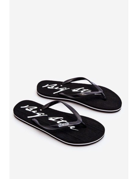 Women's Light Flip Flops Big Star LL274761 Black