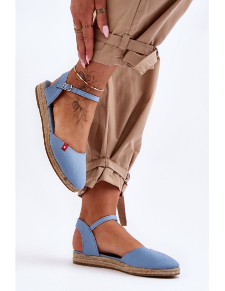 Women's Platform Espadrilles Big Star FF274532 Blue