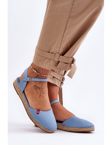 Women's Platform Espadrilles Big Star FF274532 Blue