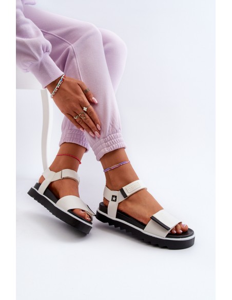 Women's Platform Sandals Big Star NN274777 White