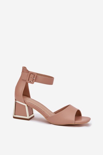 Women's Heeled Sandals Nude Zennia 2