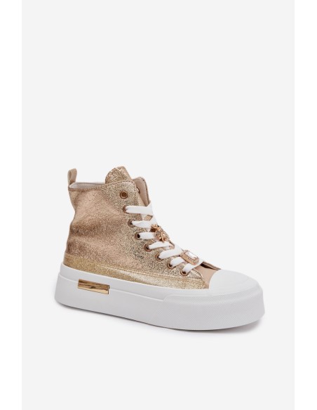 Women's Platform Sneakers with Pins Gracella