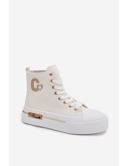 Women's Platform Sneakers White Meloria