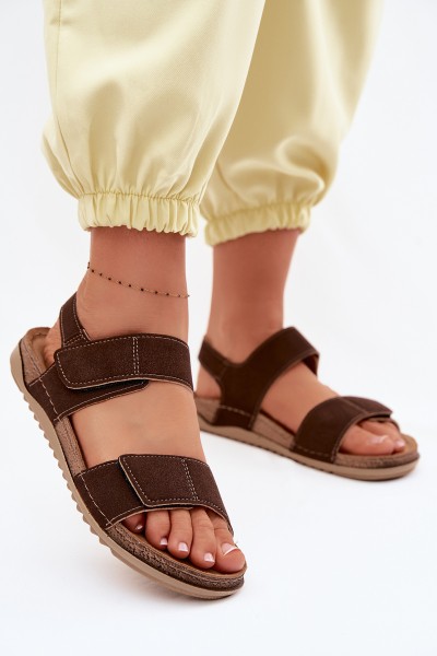 Women's Sandals Inblu AA000070 Brown