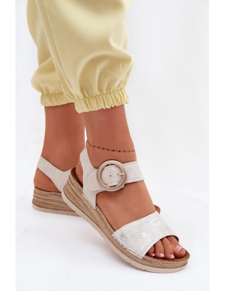 Women's Sandals Inblu RV000013 Beige