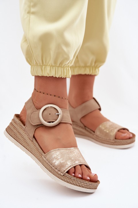 Women's Sandals Inblu RV000013 Light Brown