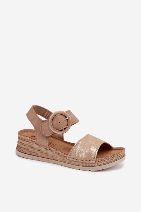 Women's Sandals Inblu RV000013 Light Brown