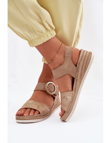 Women's Sandals Inblu RV000013 Light Brown