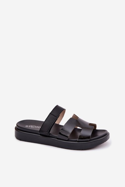 Leather Women's Slip-On Black Lemela 2