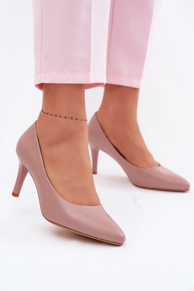 Lavender Eco Leather High Heels Sergio Leone