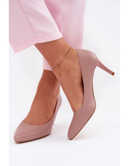 Lavender Eco Leather High Heels Sergio Leone