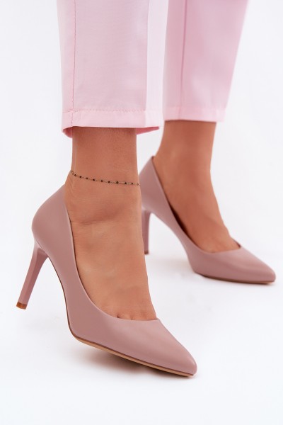 Eco Leather Heels Sergio Leone 1339 Lavender