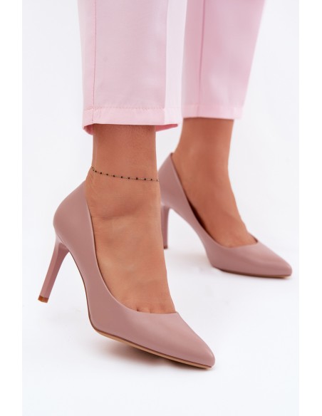 Eco Leather Heels Sergio Leone 1339 Lavender