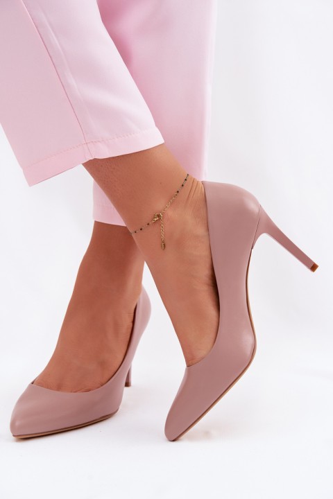 Eco Leather Heels Sergio Leone 1339 Lavender