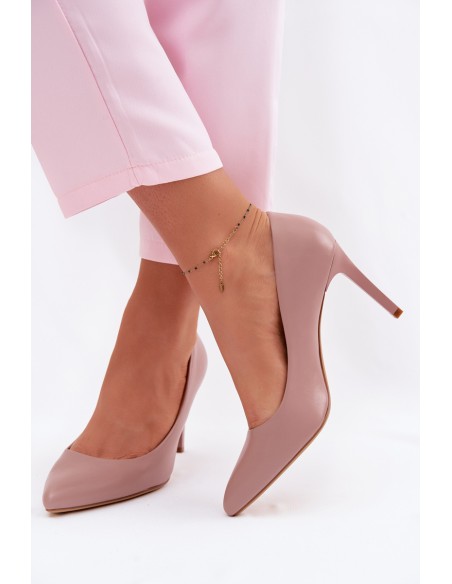 Eco Leather Heels Sergio Leone 1339 Lavender