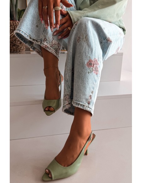 Women's High Heel Sandals Green Sevina