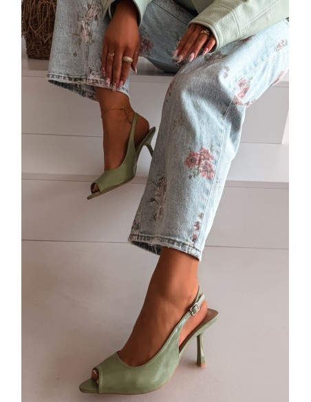 Women's High Heel Sandals Green Sevina