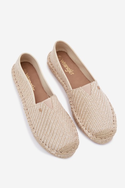 Women's Espadrilles Wrangler 20261079.06V Light Beige 2