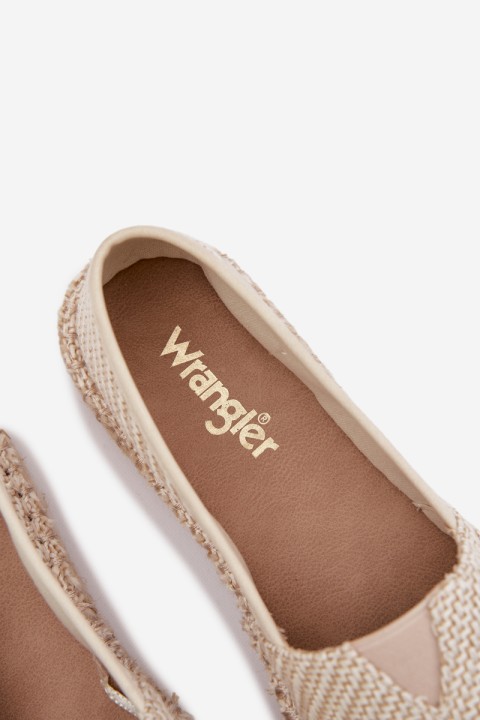 Women's Espadrilles Wrangler 20261079.06V Light Beige
