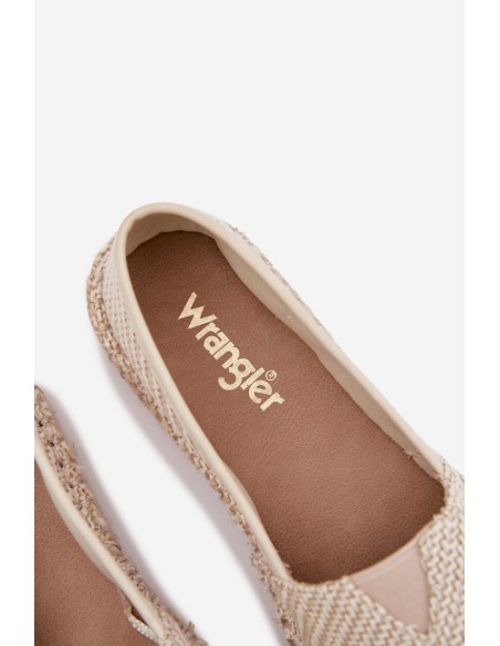 Women's Espadrilles Wrangler 20261079.06V Light Beige