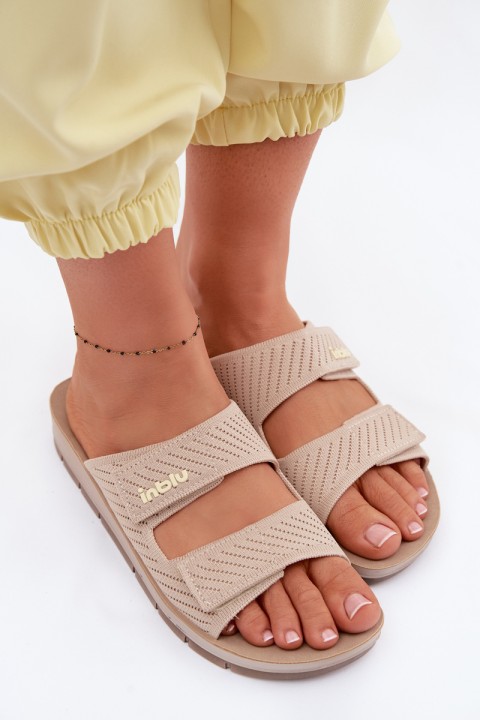 Women's Slippers INBLU AG000015 Beige
