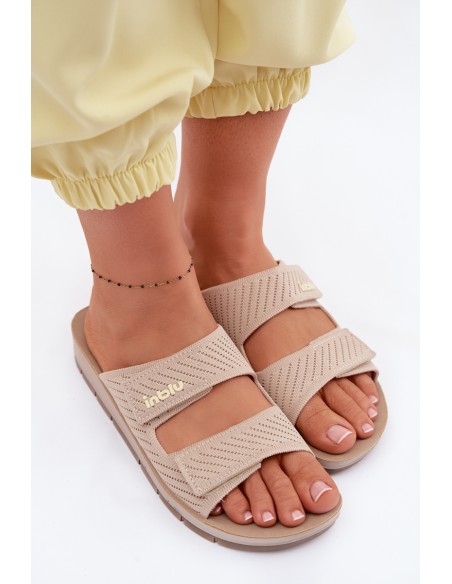 Women's Slippers INBLU AG000015 Beige