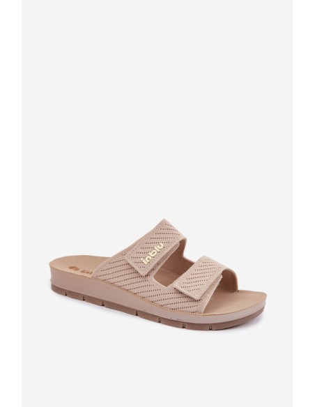 Women's Slippers INBLU AG000015 Beige