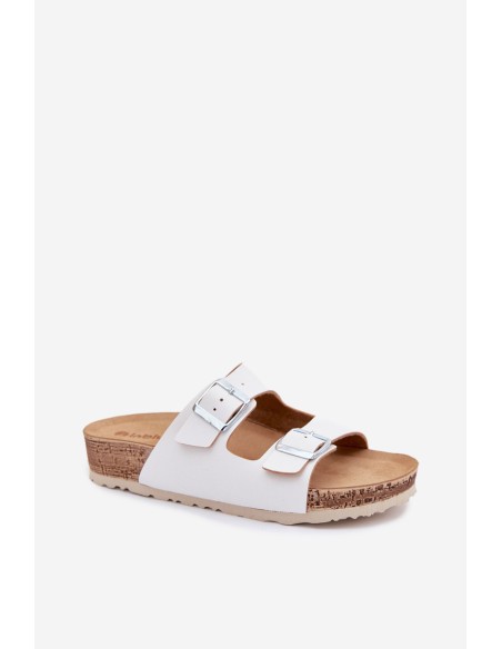 Women's Slides with Clips Inblu NM000039 White