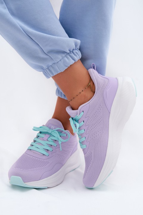 Women's Platform Sneakers Lavender Gelirae