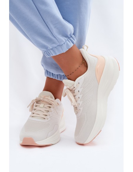 Women's Platform Sports Shoes Beige Gelirae