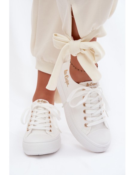 Lee Cooper Platform Sneakers LCW-26-44-4482 White