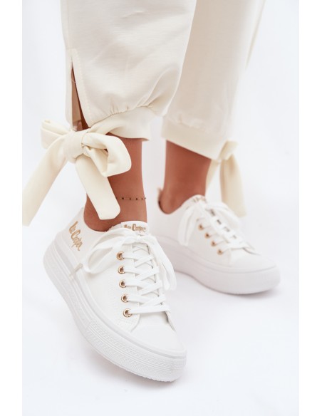 Lee Cooper Platform Sneakers LCW-26-44-4482 White