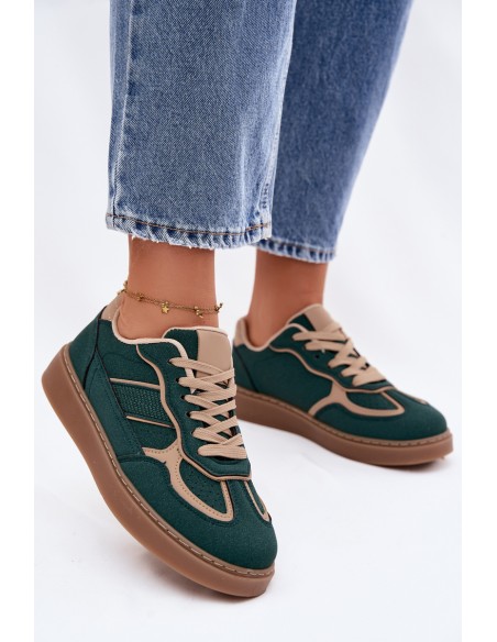 Low Women's Sneakers Green Brenelle