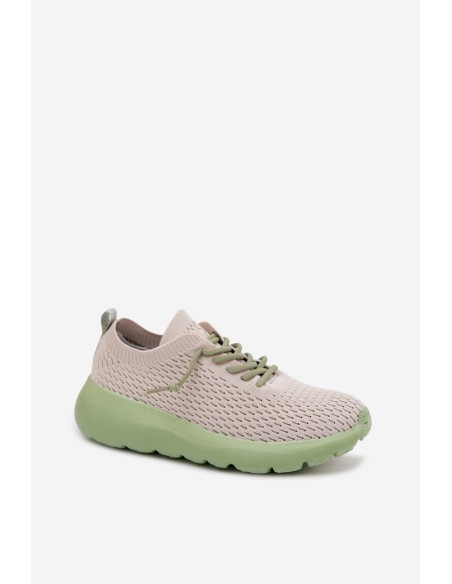 Material Women's Sports Shoes Beige Helinae